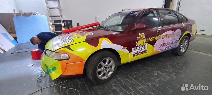 Брендирование авто. Реклама на машину. Наклейки