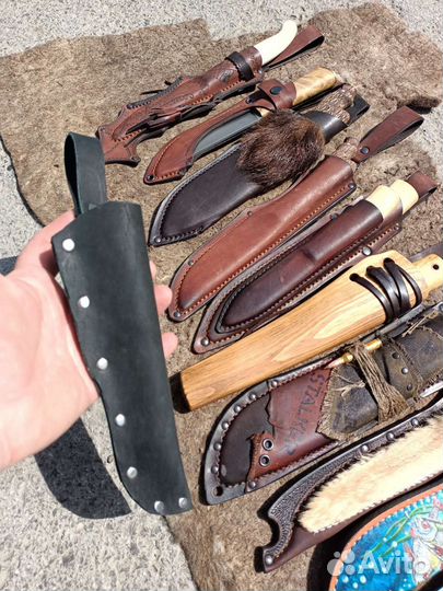 Ножны кожаные