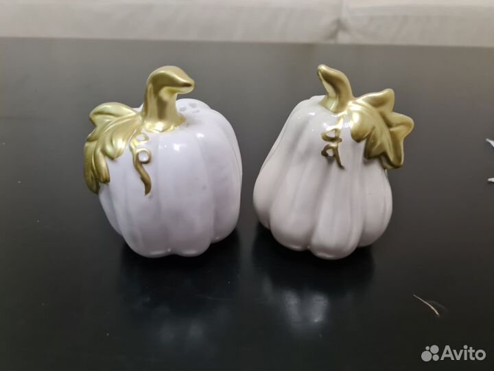 Набор солонка и перечница Тыквы