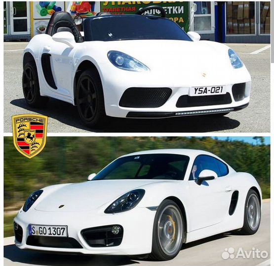 Электромобиль Porsche Cayman