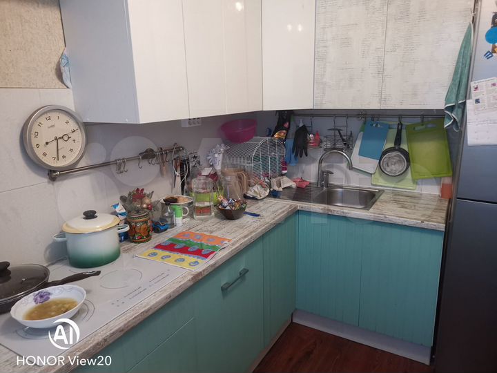 Комната 22 м² в 2-к., 3/17 эт.