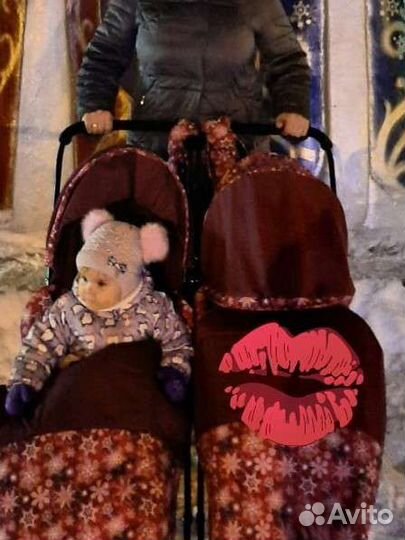 Санки для двойни или погодок