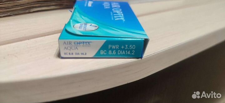 Линзы контактные Air optix