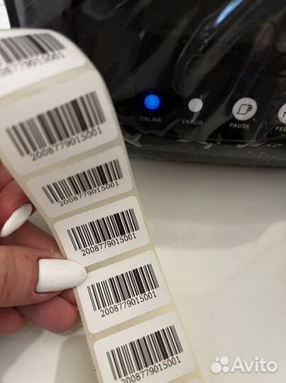 Печать этикеток QR код WB/Фулфилмент/Ozon/честный