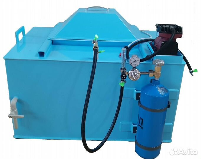 Емкость для перевозки живой рыбы, малька