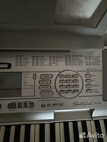Синтезатор Yamaha DGX 500/300 portable grand