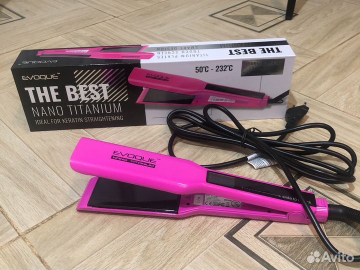 Утюжок evoque nano кератин ботокс