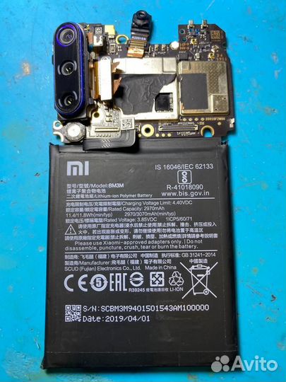 Xiaomi mi9 se 6/128 разборка