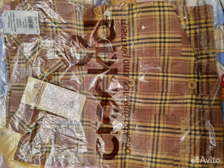 Рубашка для мальчика рост 134