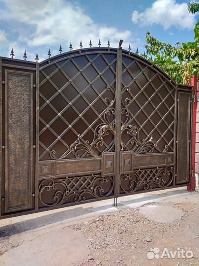 Кованые ворота