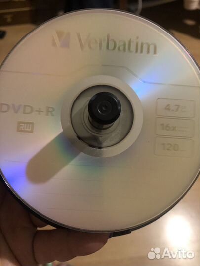 Болванки DVD диски чистые, 15 штук