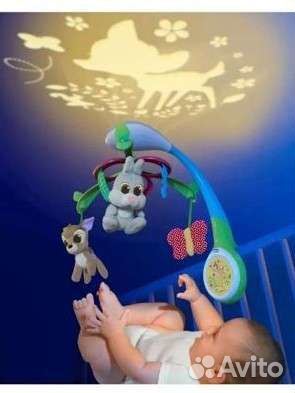 Мобиль с проектором Chicco бэмби