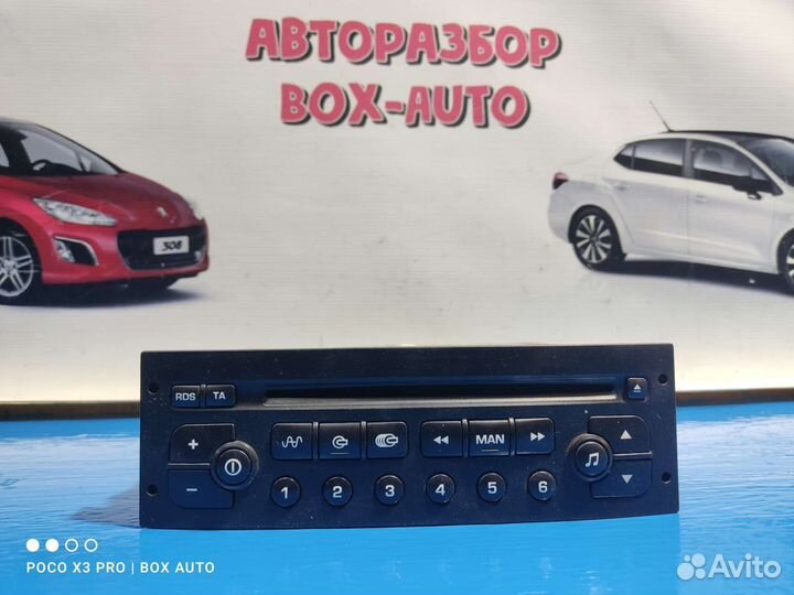 Магнитола Пежо 206 Седан