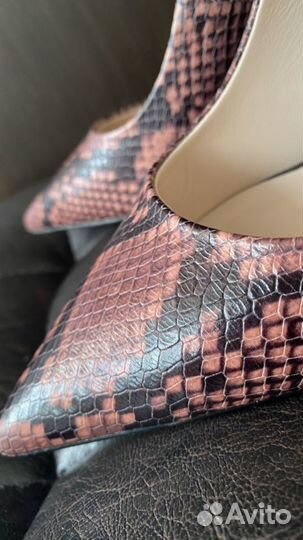 Туфли женские zara 37 кожа