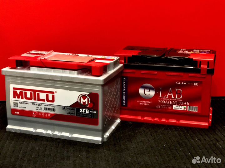 Аккумуляторы 75 Ач (прям/обр полярность )