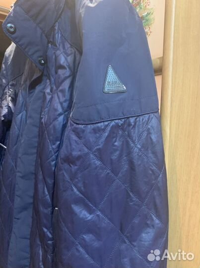 Куртка мужская демисезонная 52 54 синего насыщенно