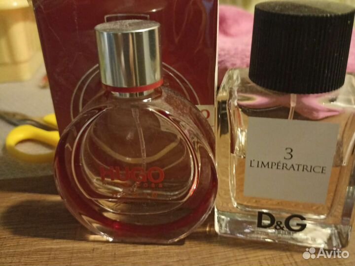 Остатки Духов Hugo Boss Кензо Императрица