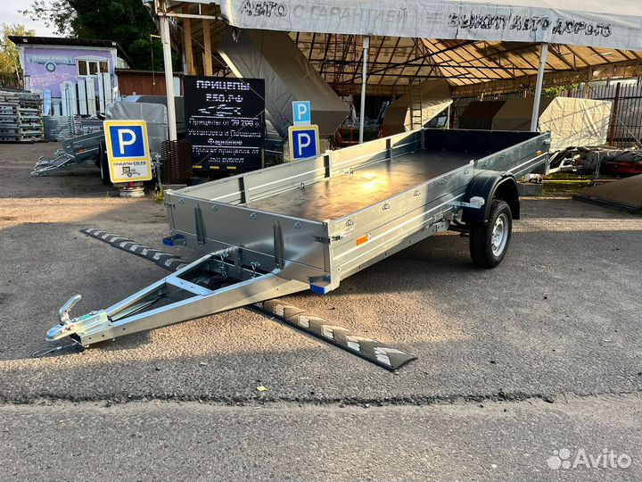 Прицеп сст 7132-09-Д (без тента и дуг)
