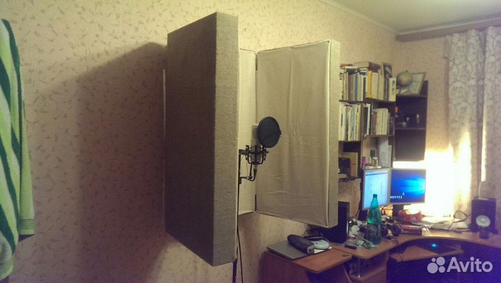 Акустическая панель, экран, будка для звукозаписи