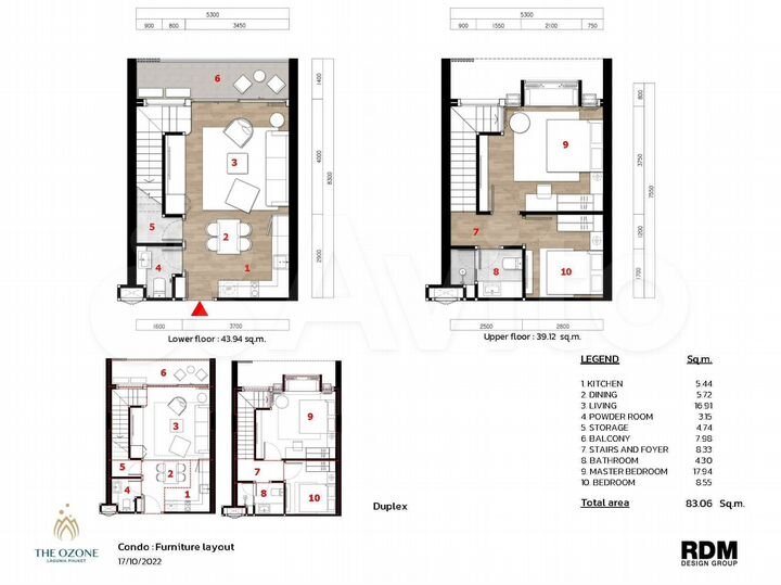 2-к. квартира, 87 м² (Таиланд)