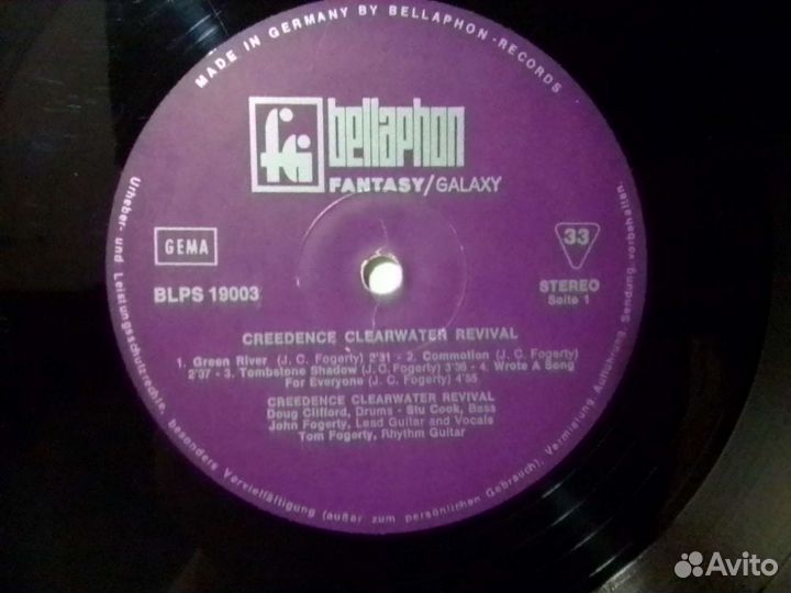 Creedence clearwater revival - Green river.Germany