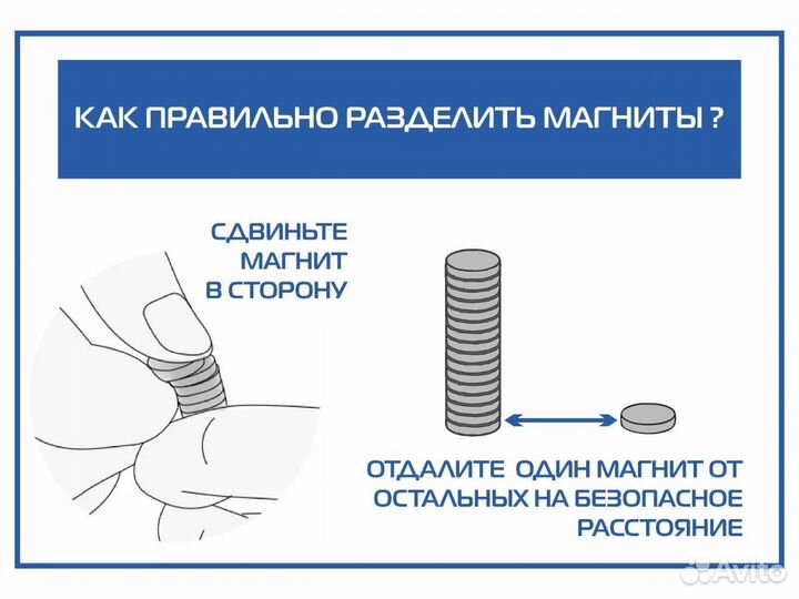 Неодимовый магнит 18x3 мм. 100 шт