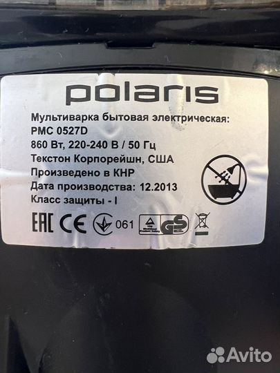 Мультиварка polaris pmc 0527d