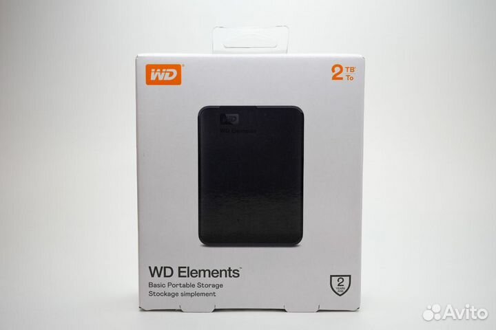 Внешний жесткий диск 2 тб Wd Elements