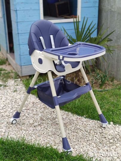 Стул для кормления Luxmom Q2 Blue