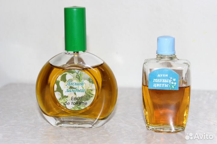 Одеколон, Духи СССР