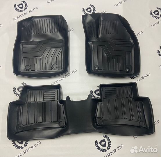 Коврики модельные 3D резиновые Toyota C-HR