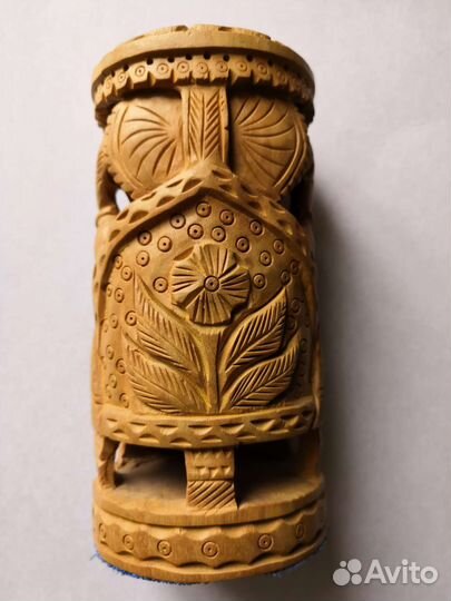 Ганеша. Резьба по дереву. Фигурка