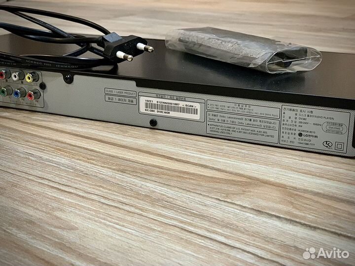 Dvd плеер lg