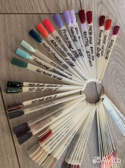 Набор гель лаков и баз для маникюра