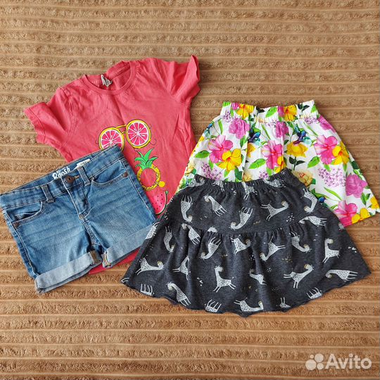 Вещи пакетом для девочки 86 92 98 104 110