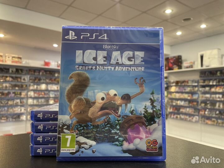 Ледниковый Период Приключения Скрэта PS4