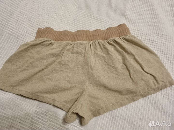 Шорты женские бежевые Твоё, размер 44 (S)