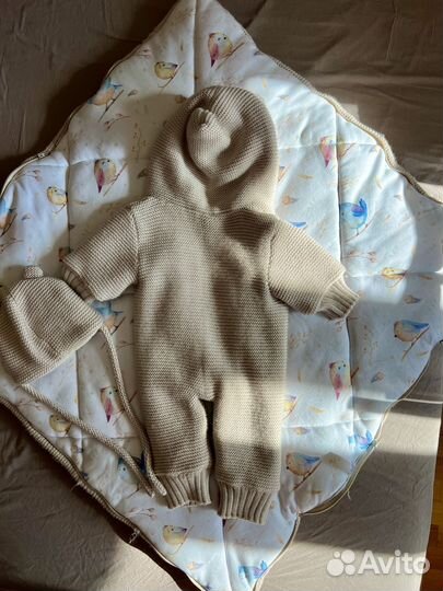 Конверт одеяло на выписку осень-зима 62