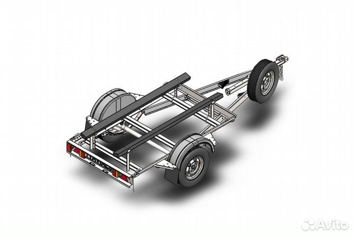 Прицеп дон 3618 для гидроцикла или лодки