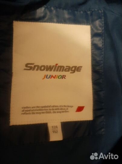 Пуховик для девочки 152