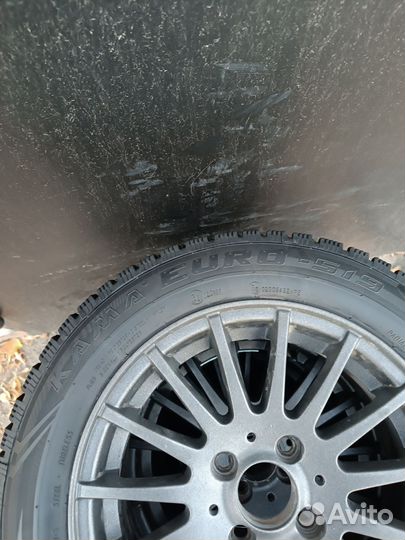Колёса зимние р14 на ваз на литье