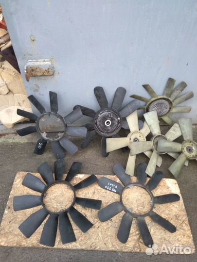 Крыльчатка охлаждения с вискомуфтой Мерседес