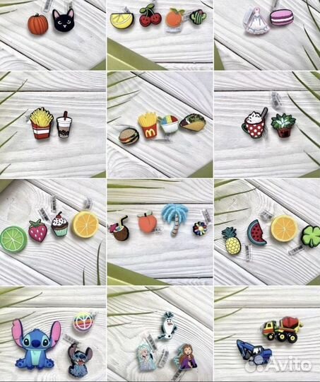 Значки украшения на crocs