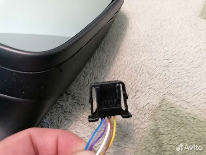 Зеркало правое фольксваген поло, шкода рапид