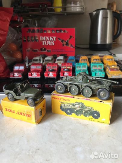 Dinky toys военные
