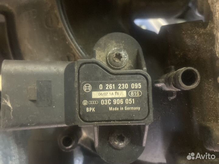 Дросельная заслонка audi a6c6