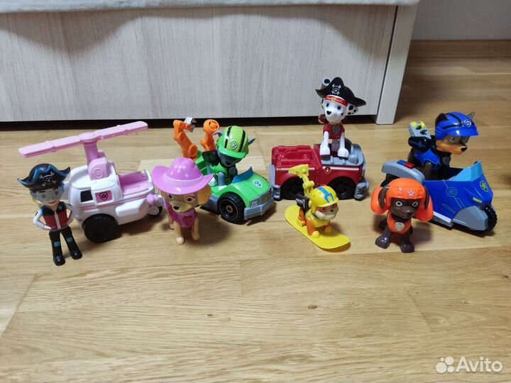 Игрушки щенячий патруль