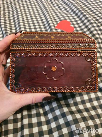 Шкатулка СССР ручная работа