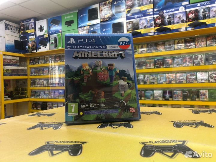 Minecraft PS4 Новый Диск