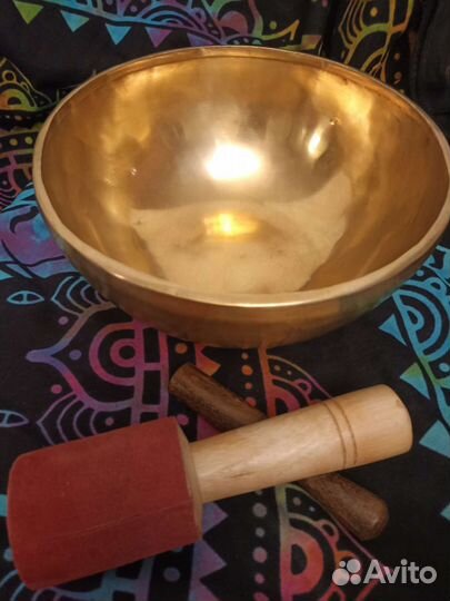 Тибетская поющая чаша 22,3 см, Непал